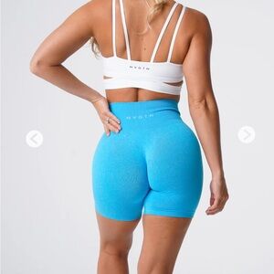 NVGTN - Like New! Caribbean Blue Lift Seamless Shorts - S